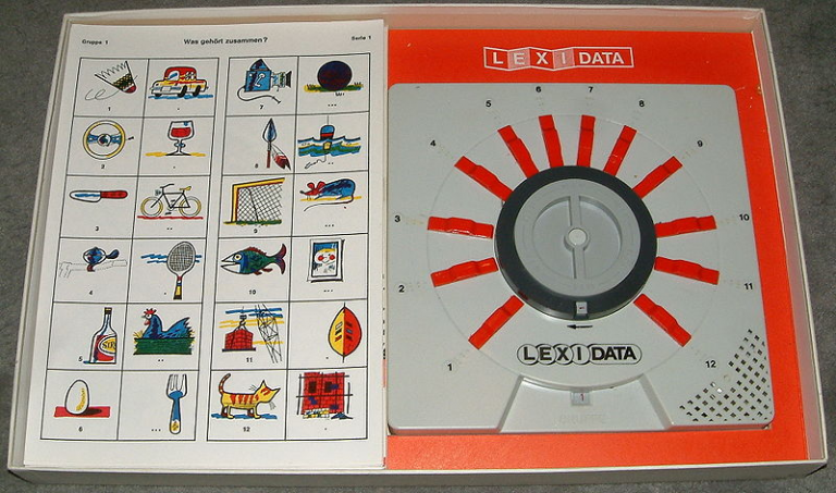 Lexidata – La Clé Du Savoir – Jeu éducatif Vintage C-4